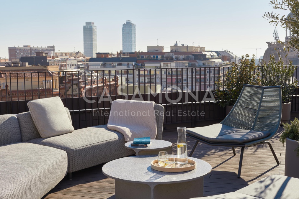 Appartement de luxe de 3 chambres dans une résidence avec piscine sur le toit Appartement de luxe de 3 chambres dans une résidence avec piscine sur le toit