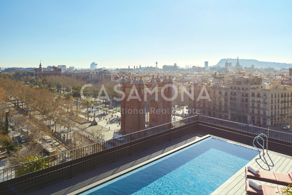 Appartement de luxe de 3 chambres dans une résidence avec piscine sur le toit Appartement de luxe de 3 chambres dans une résidence avec piscine sur le toit
