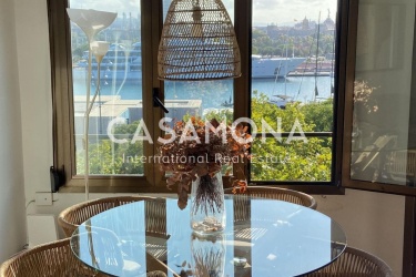 Nuovo rinnovato, terrazza privata, ascensore e splendida vista sul porto
