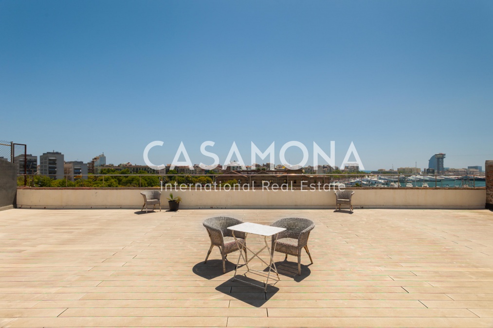 Lujoso apartamento de 2 dormitorios con vistas a Port Vell Lujoso apartamento de 2 dormitorios con vistas a Port Vell