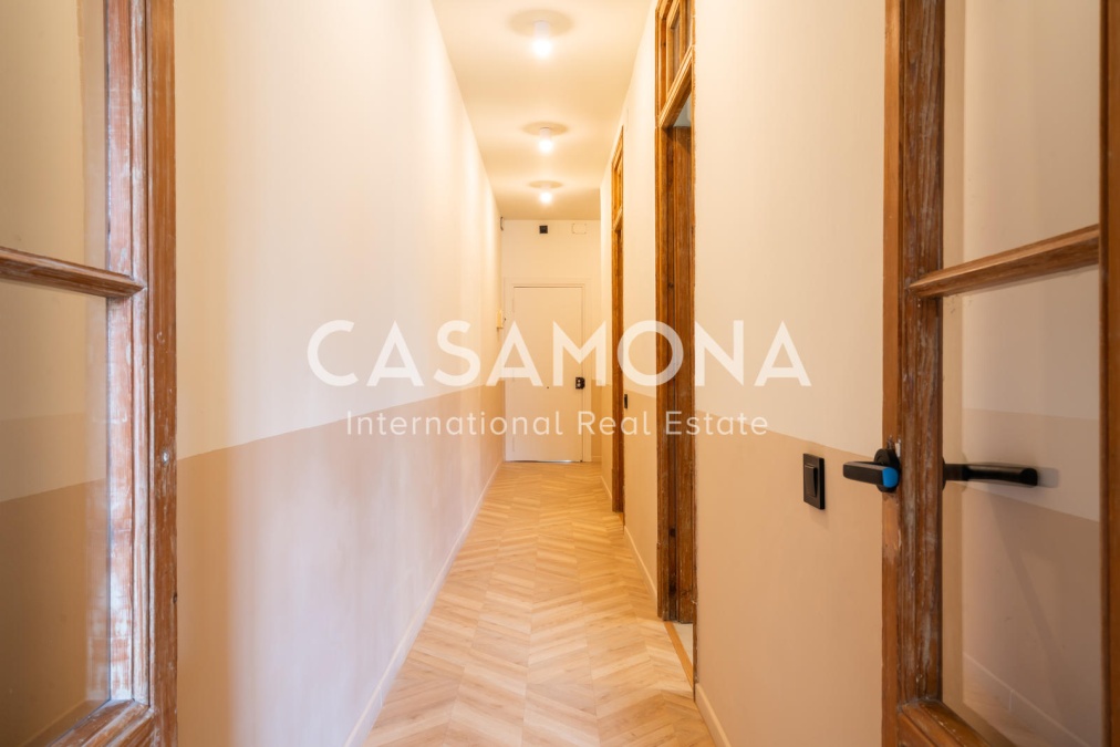 Geräumiges Apartment mit 1 Schlafzimmer und eigenem Balkon im Zentrum von Eixample Geräumiges Apartment mit 1 Schlafzimmer und eigenem Balkon im Zentrum von Eixample
