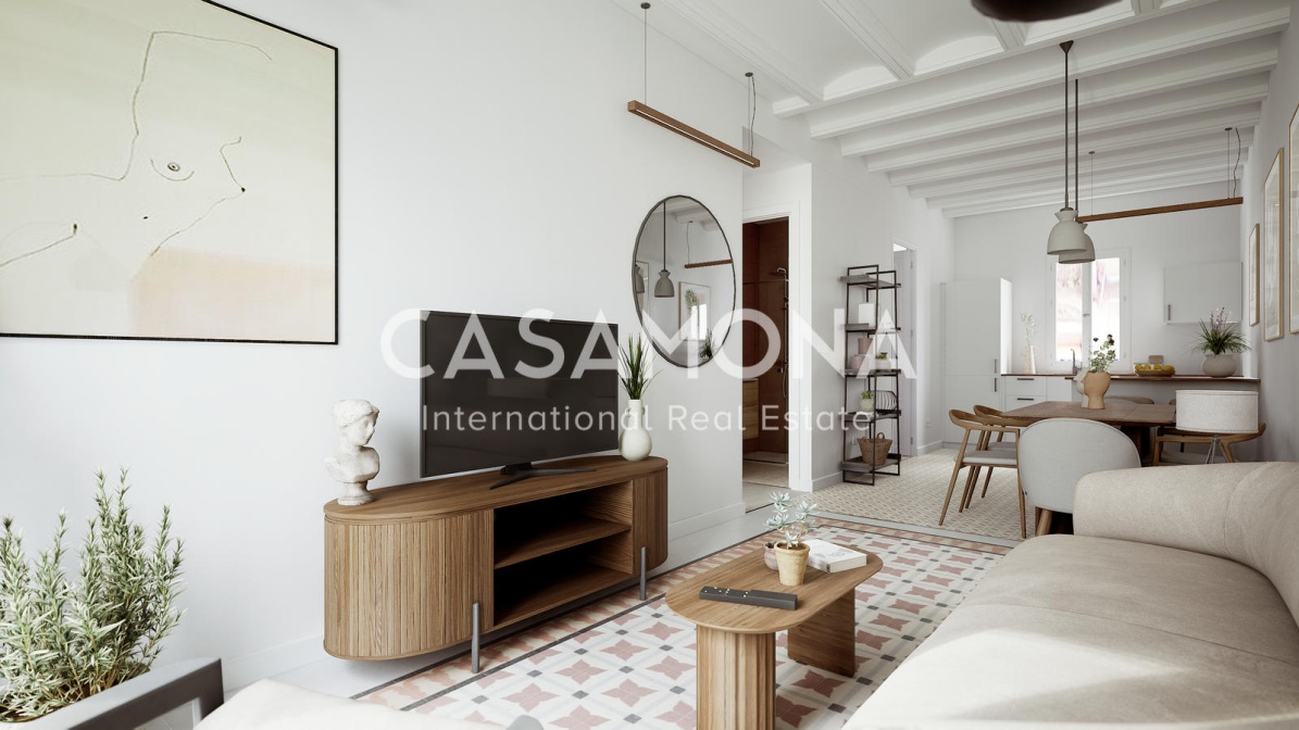 VENDIDO Apartamento totalmente reformado de 2 dormitorios y 2 baños en la Barceloneta