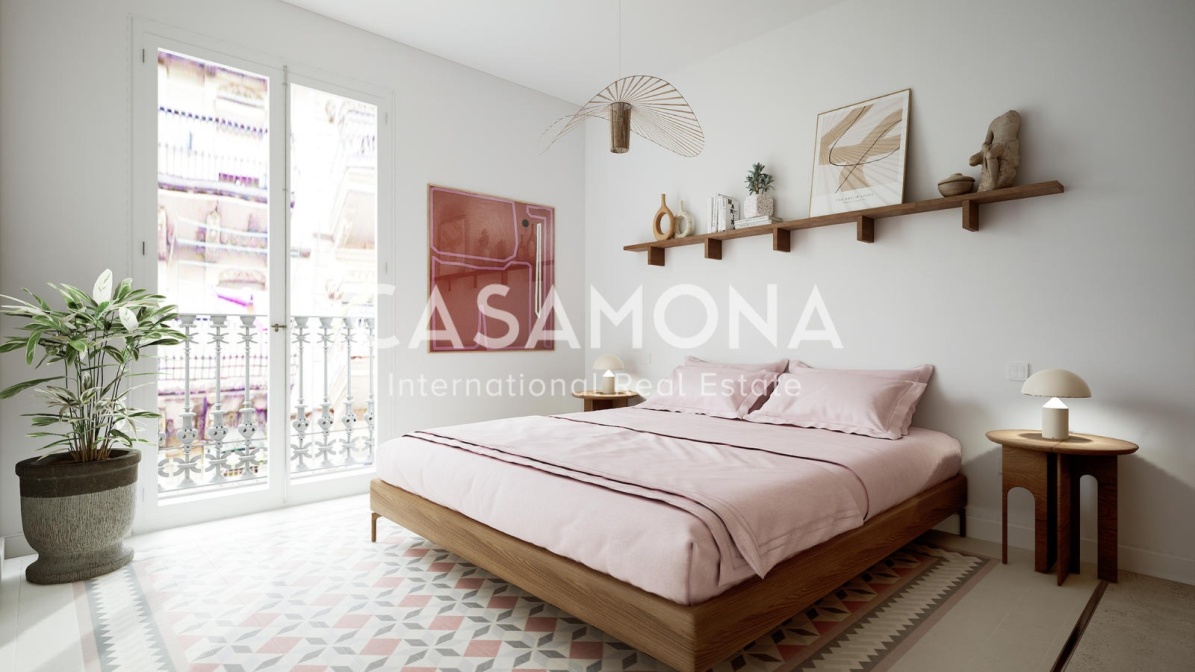 VENDU Appartement entièrement rénové de 2 chambres et 2 salles de bains à Barceloneta VENDU Appartement entièrement rénové de 2 chambres et 2 salles de bains à Barceloneta