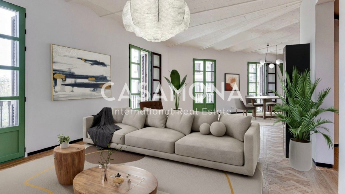 Perfectly Located 3 Bedroom Apartment with an Elevator In Eixample Esquerra Perfectly Located 3 Bedroom Apartment with an Elevator In Eixample Esquerra