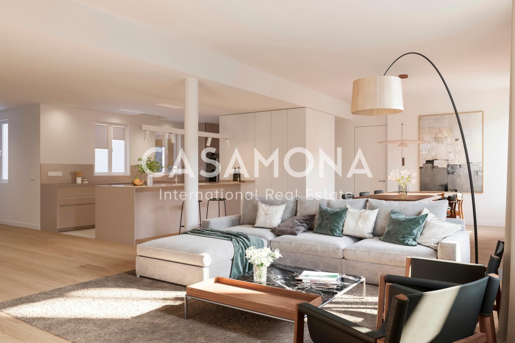 Apartamentos de lujo y exclusivos ubicados en Rambla Catalunya