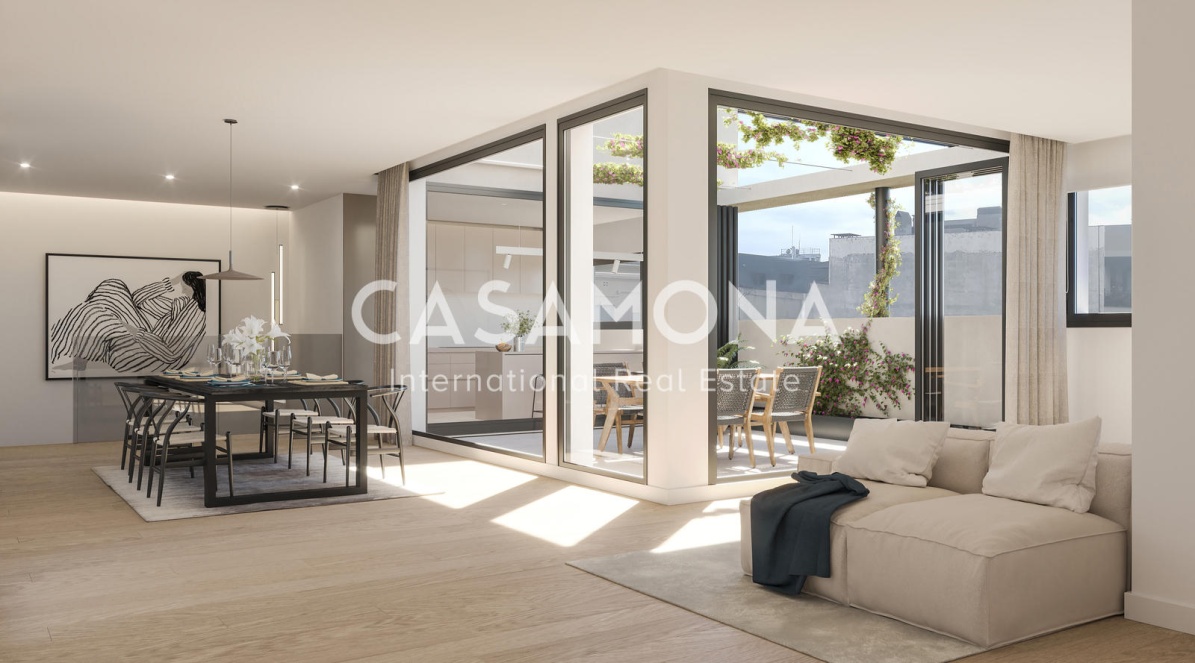 Apartamentos de lujo y exclusivos ubicados en Rambla Catalunya