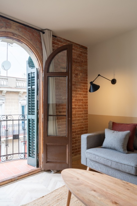 Apartamento de 2 dormitorios dobles con características catalanas en Poble Sec Apartamento de 2 dormitorios dobles con características catalanas en Poble Sec