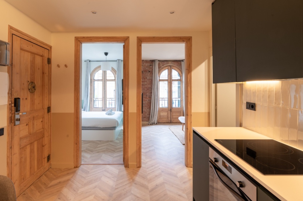 Apartamento de 2 dormitorios dobles con características catalanas en Poble Sec Apartamento de 2 dormitorios dobles con características catalanas en Poble Sec
