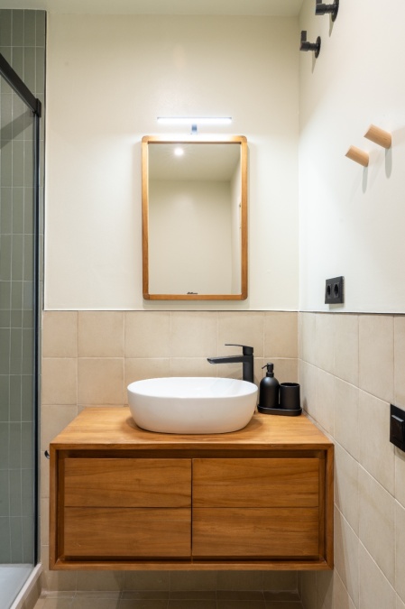 Apartment mit 2 Doppelzimmern und katalanischen Elementen in Poble Sec Apartment mit 2 Doppelzimmern und katalanischen Elementen in Poble Sec