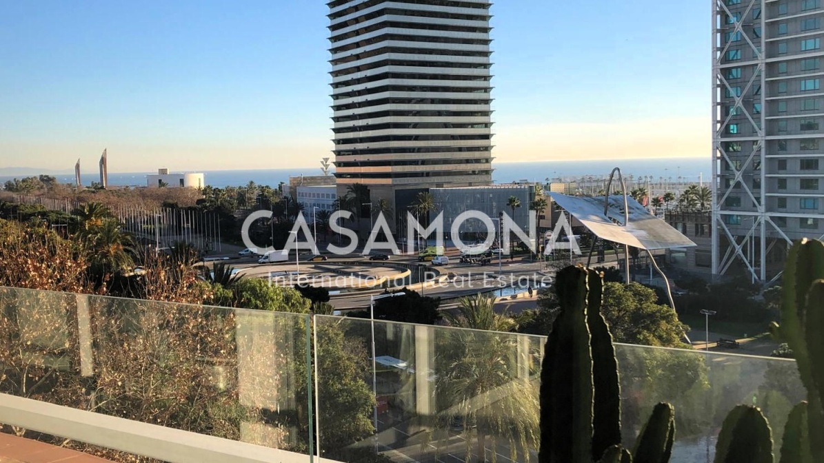Àtic Dúplex amb Terrassa Privada de 70 m² i Vistes Panoràmiques de 360° al Mar i la Ciutat a Vila Olímpica Àtic Dúplex amb Terrassa Privada de 70 m² i Vistes Panoràmiques de 360° al Mar i la Ciutat a Vila Olímpica
