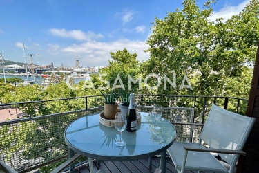 Appartement Moderne d’1 Chambre avec Vue sur la Mer à Port Vell Appartement Moderne d’1 Chambre avec Vue sur la Mer à Port Vell