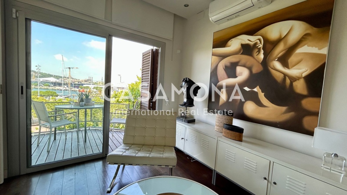 Apartament Modern d’1 Dormitori amb Vistes al Mar a Port Vell Apartament Modern d’1 Dormitori amb Vistes al Mar a Port Vell