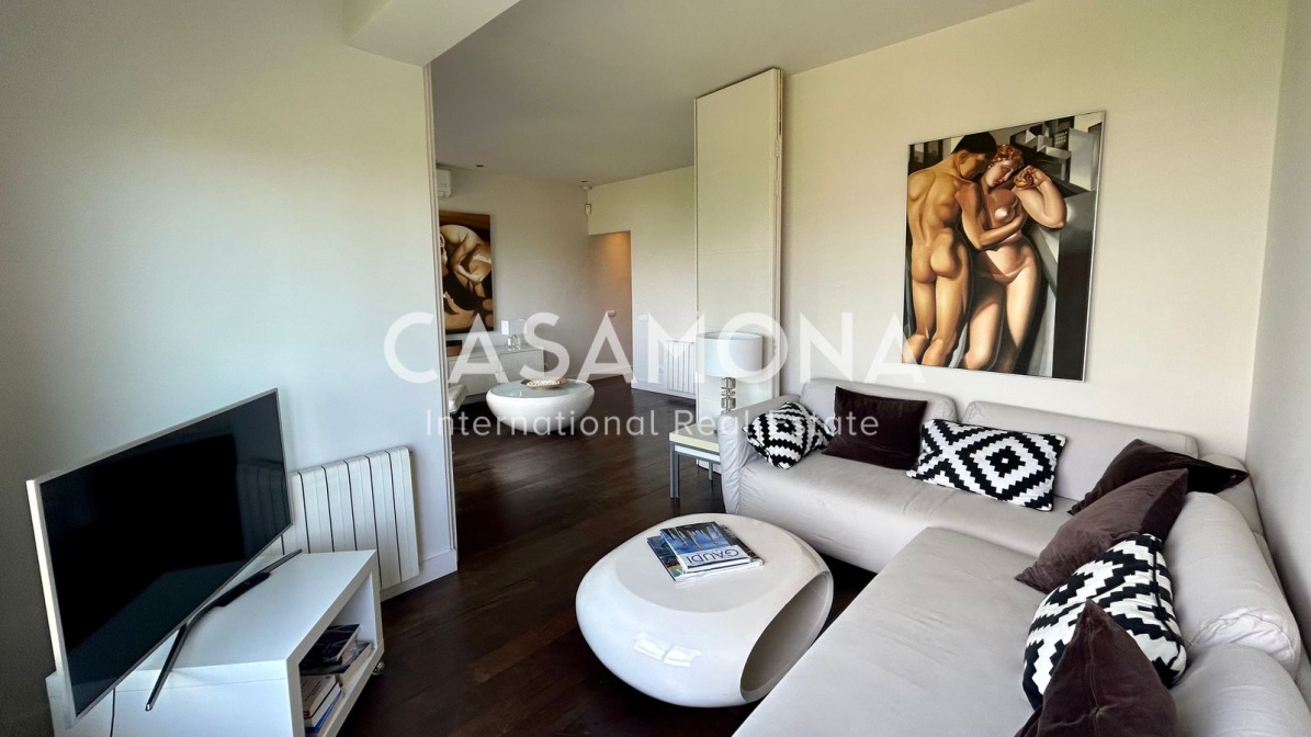 Moderno Apartamento de 1 Dormitorio con Vistas al Mar en Port Vell Moderno Apartamento de 1 Dormitorio con Vistas al Mar en Port Vell