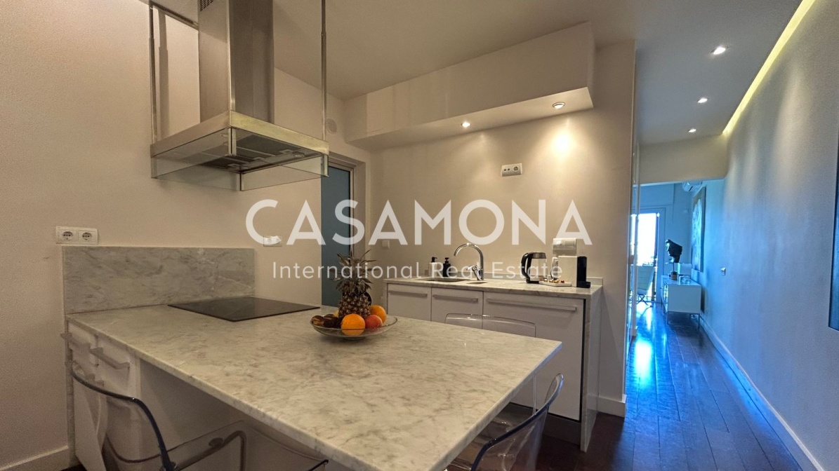 Apartament Modern d’1 Dormitori amb Vistes al Mar a Port Vell Apartament Modern d’1 Dormitori amb Vistes al Mar a Port Vell