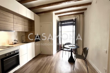 Gezellig studio-appartement met 1 slaapkamer in het hart van Barcelona in Born