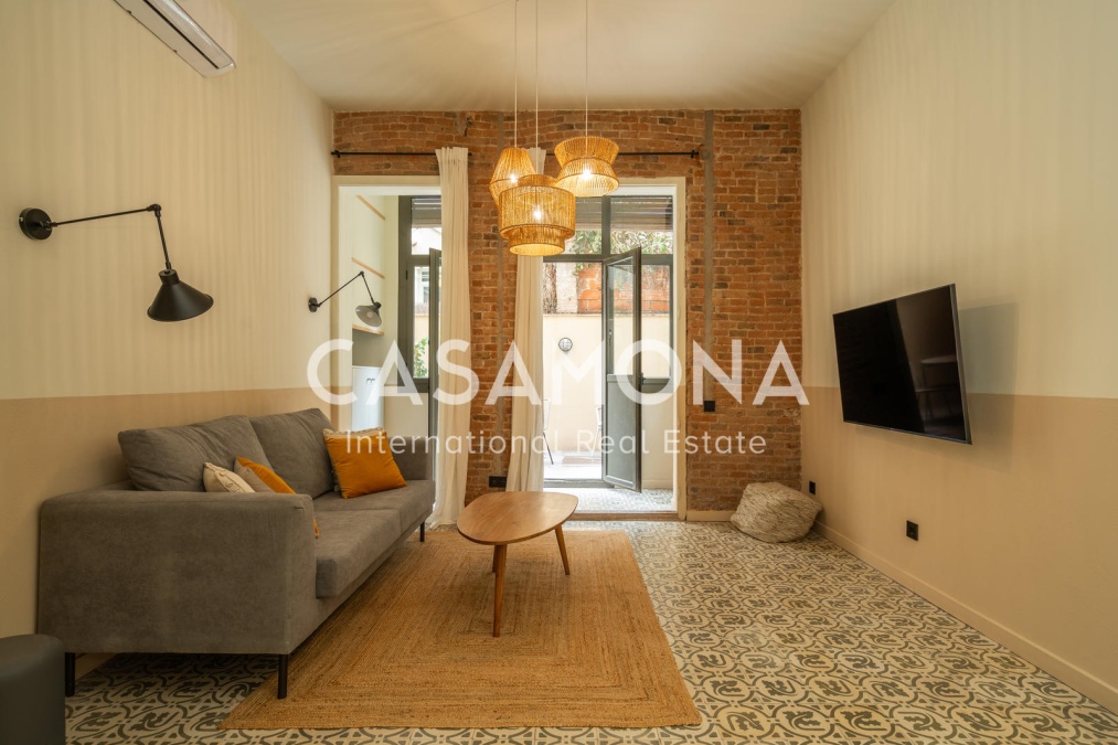 Appartement 1 chambre récemment rénové avec patio à Gracia Appartement 1 chambre récemment rénové avec patio à Gracia