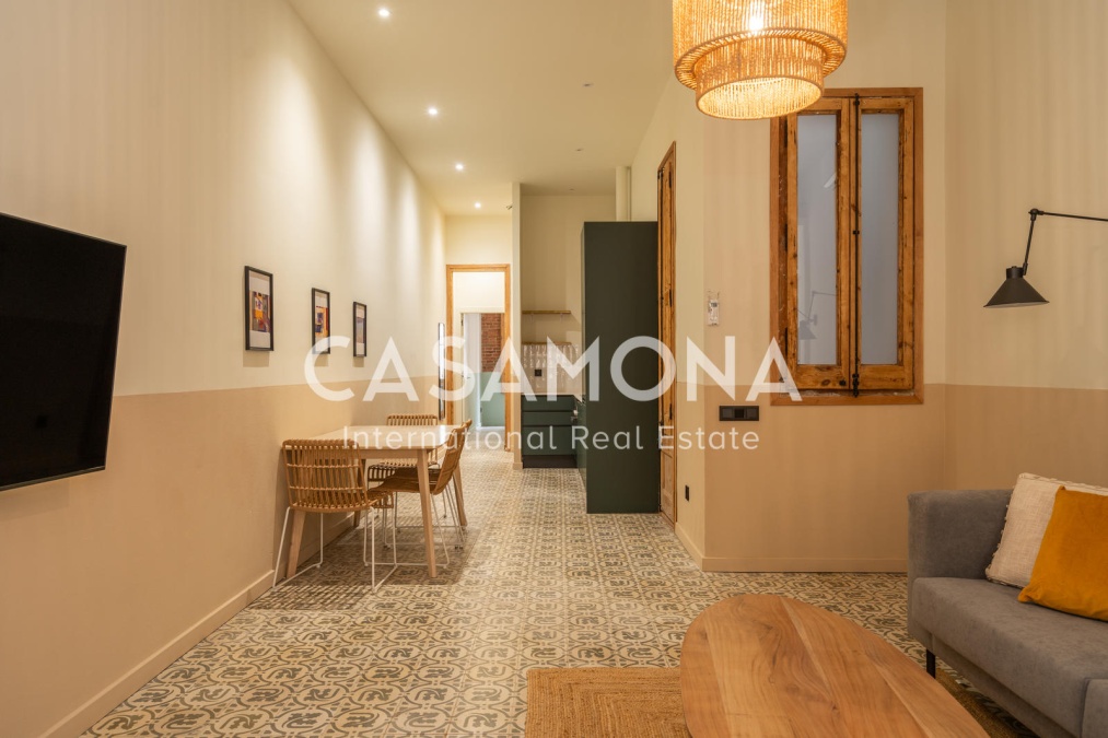 Appartement 1 chambre récemment rénové avec patio à Gracia Appartement 1 chambre récemment rénové avec patio à Gracia