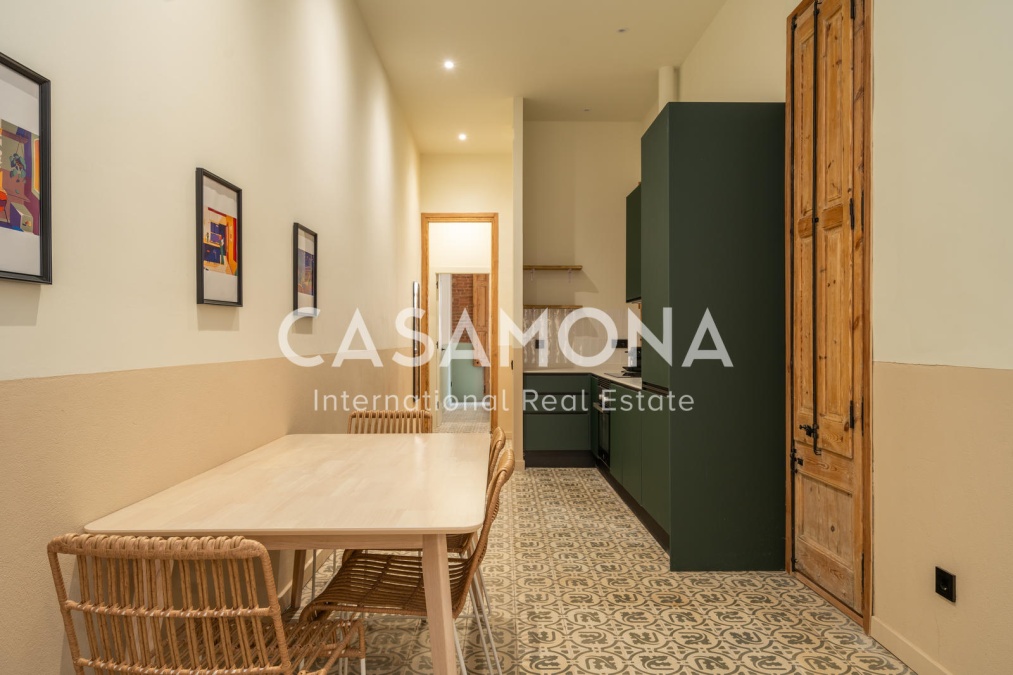 Appartement 1 chambre récemment rénové avec patio à Gracia Appartement 1 chambre récemment rénové avec patio à Gracia