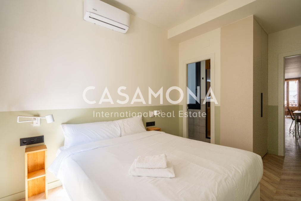 Apartament modern de 2 dormitoris situat en un carrer de vianants de Gràcia