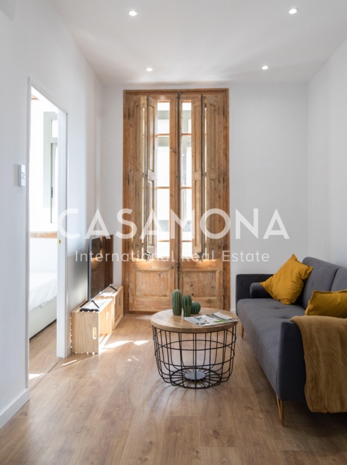 Moderne 2-Zimmer-Wohnung in einer Fußgängerzone in Gracia Moderne 2-Zimmer-Wohnung in einer Fußgängerzone in Gracia
