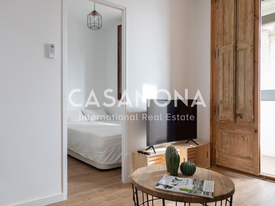 Moderne 2-Zimmer-Wohnung in einer Fußgängerzone in Gracia Moderne 2-Zimmer-Wohnung in einer Fußgängerzone in Gracia