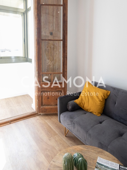 Moderne 2-Zimmer-Wohnung in einer Fußgängerzone in Gracia Moderne 2-Zimmer-Wohnung in einer Fußgängerzone in Gracia