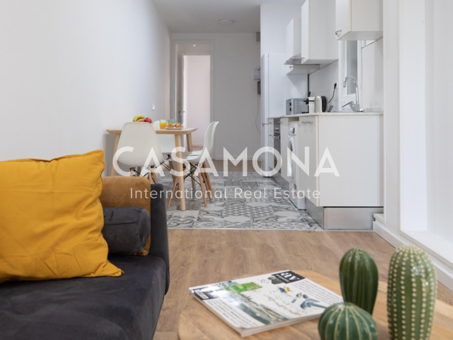 Apartament modern de 2 dormitoris situat en un carrer de vianants de Gràcia