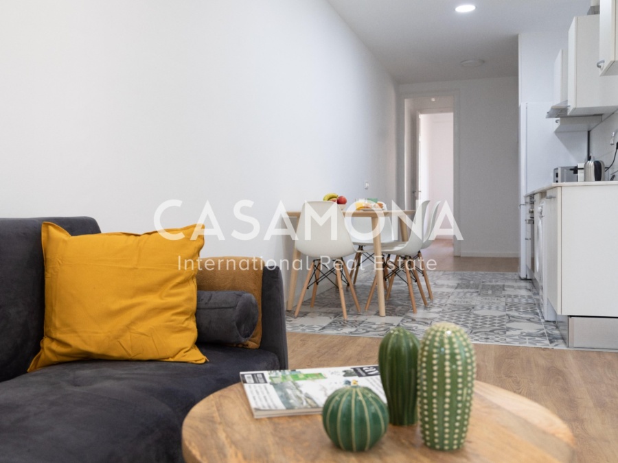 Apartament modern de 2 dormitoris situat en un carrer de vianants de Gràcia