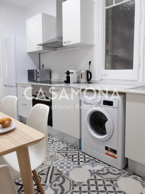 Moderne 2-Zimmer-Wohnung in einer Fußgängerzone in Gracia Moderne 2-Zimmer-Wohnung in einer Fußgängerzone in Gracia