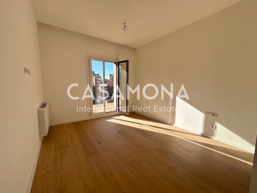 Luxuriöses Penthouse mit mehreren Terrassen an der Rambla Cataluña