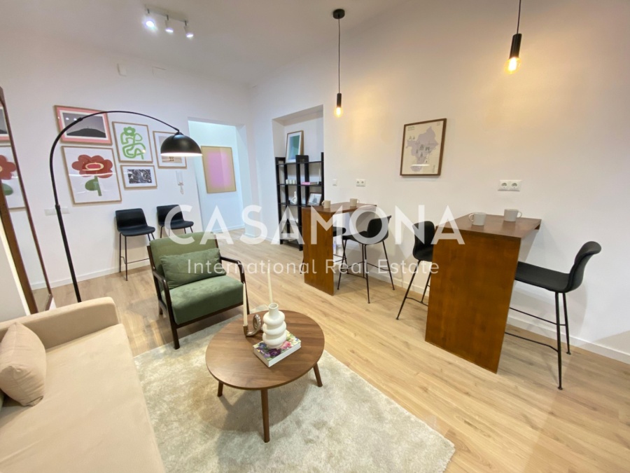 Co-salon avec salle de bain privée Parfaitement situé sur La Rambla