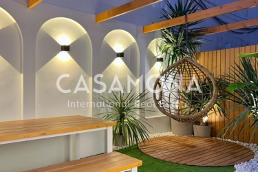 Elegant 3-roms leilighet med stor privat terrasse i Eixample Esquerra