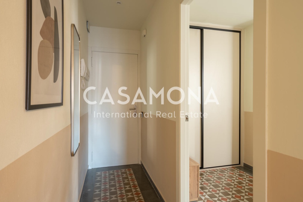 Magnifique appartement de 2 chambres et 2 salles de bains avec immense balcon dans l’Eixample Magnifique appartement de 2 chambres et 2 salles de bains avec immense balcon dans l’Eixample