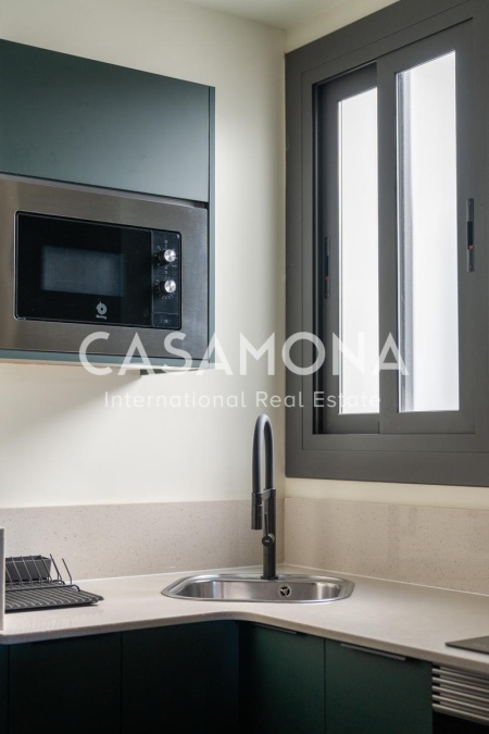 Wunderschöne Wohnung mit 2 Schlafzimmern und 2 Bädern und riesigem Balkon in Eixample Wunderschöne Wohnung mit 2 Schlafzimmern und 2 Bädern und riesigem Balkon in Eixample