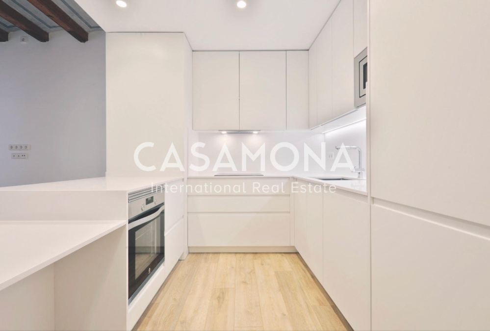Élégant appartement de 2 chambres dans le quartier gothique historique de Barcelone