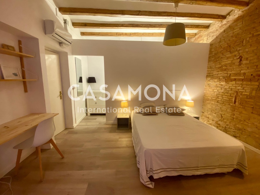 Gezellig appartement met 1 slaapkamer in Sant Pere met historische Catalaanse kenmerken