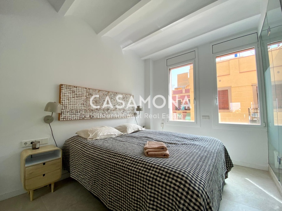 Modern apartament de 2 dormitoris a la Barceloneta amb vistes panoràmiques al mar Modern apartament de 2 dormitoris a la Barceloneta amb vistes panoràmiques al mar
