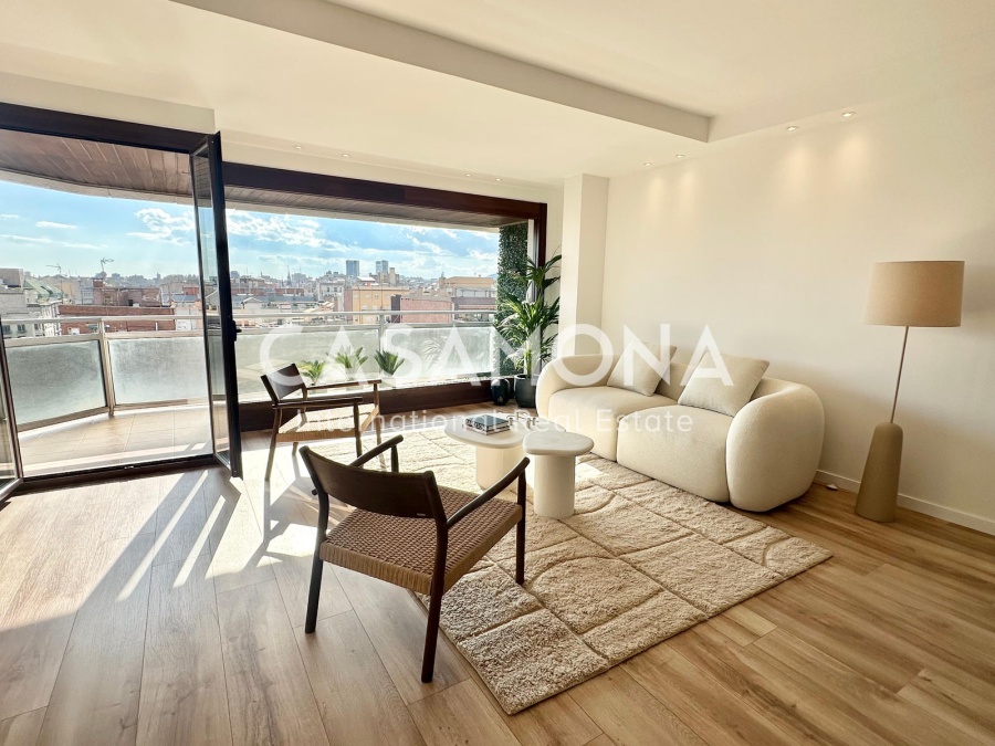 VENUT Apartament luxós amb vistes panoràmiques de l'horitzó de la Sagrada Família.
