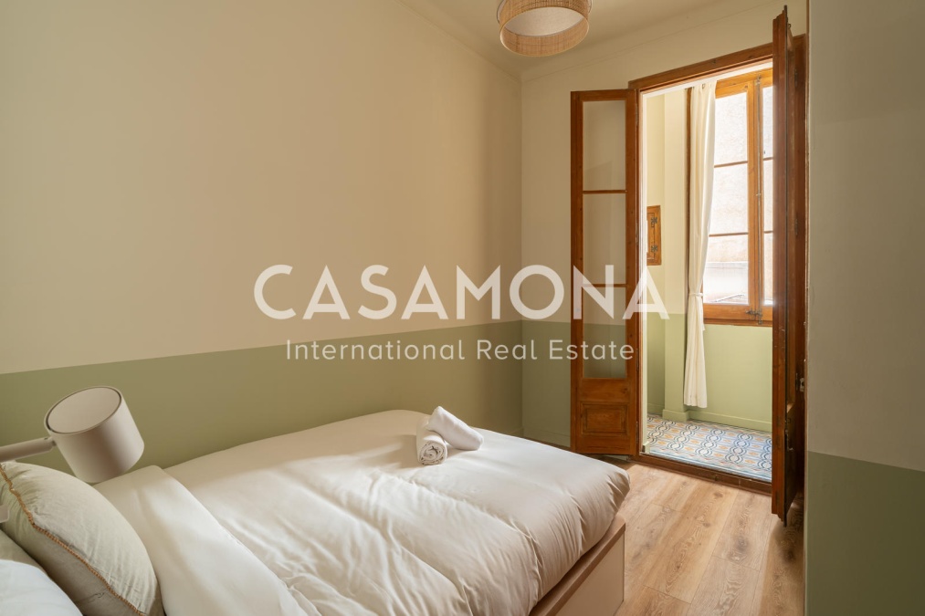 Moderno apartamento de 3 dormitorios con balcones en Gracia Moderno apartamento de 3 dormitorios con balcones en Gracia