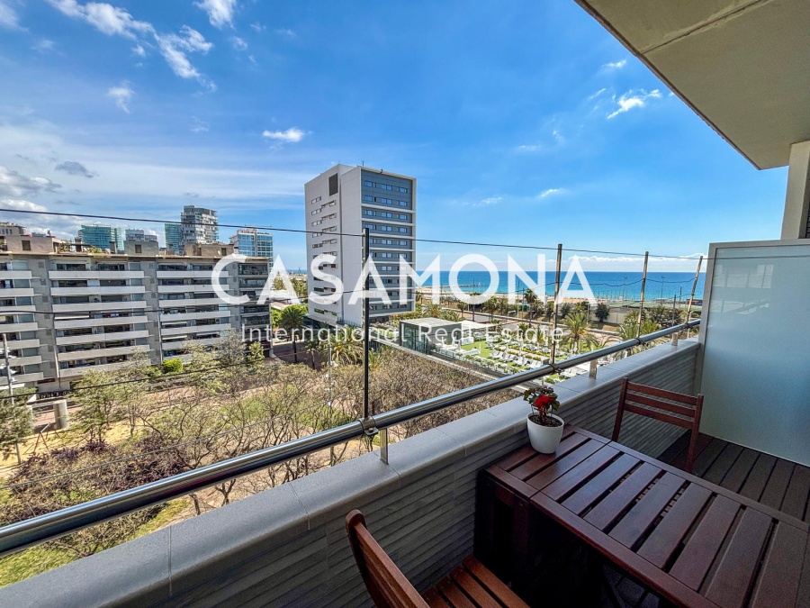 Appartement de 3 chambres avec terrasse sur le toit et vue sur la mer à Poblenou