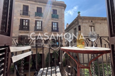 Elegant Catalan Style Apartment Inside A Historic Palace In El Gotico