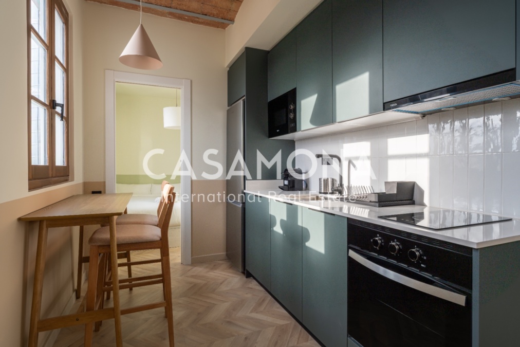 Appartement lumineux et entièrement rénové de 3 chambres à Poble Nou Appartement lumineux et entièrement rénové de 3 chambres à Poble Nou