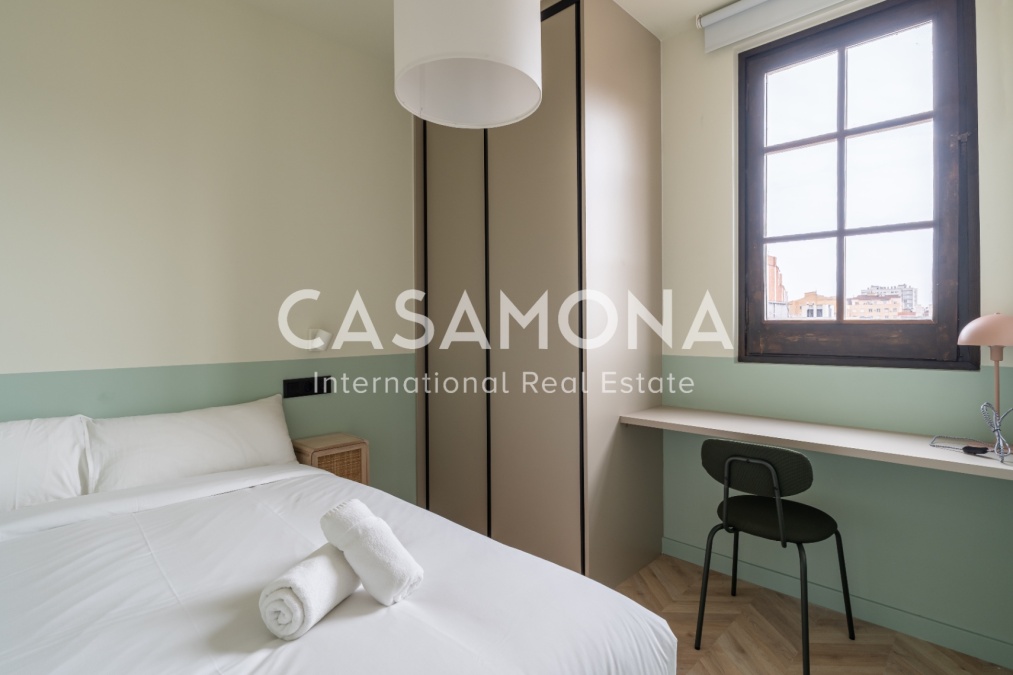 Appartement lumineux et entièrement rénové de 3 chambres à Poble Nou Appartement lumineux et entièrement rénové de 3 chambres à Poble Nou