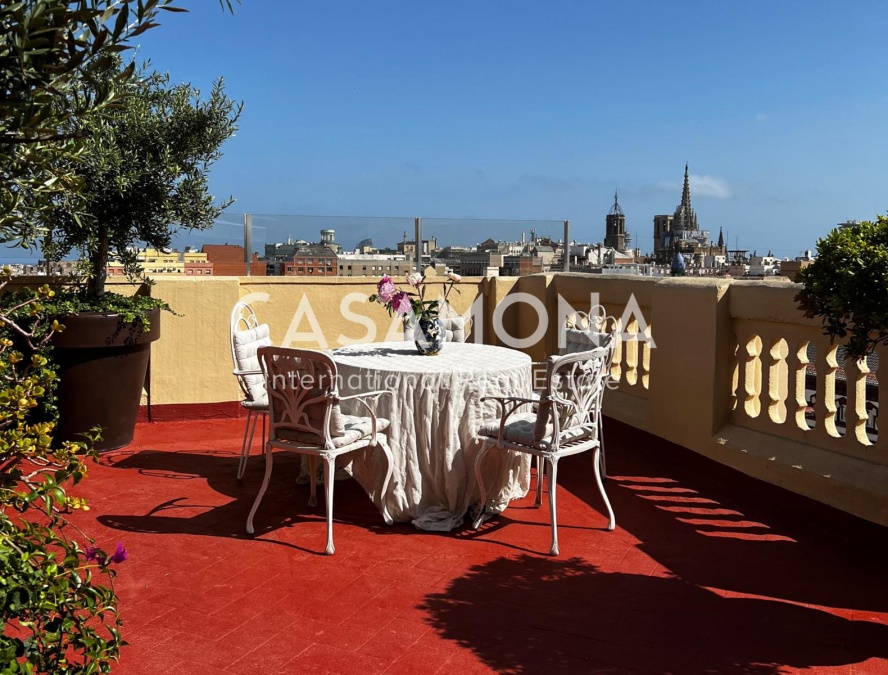 Amazing Atico with Views of Barcelona and a huge Private Terrace Amazing Atico with Views of Barcelona and a huge Private Terrace