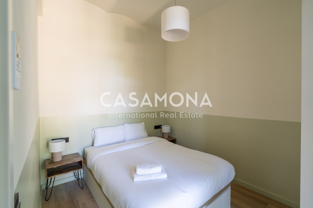 Piso totalmente reformado de 2 dormitorios y 2 baños en Poblenou con balcón Piso totalmente reformado de 2 dormitorios y 2 baños en Poblenou con balcón