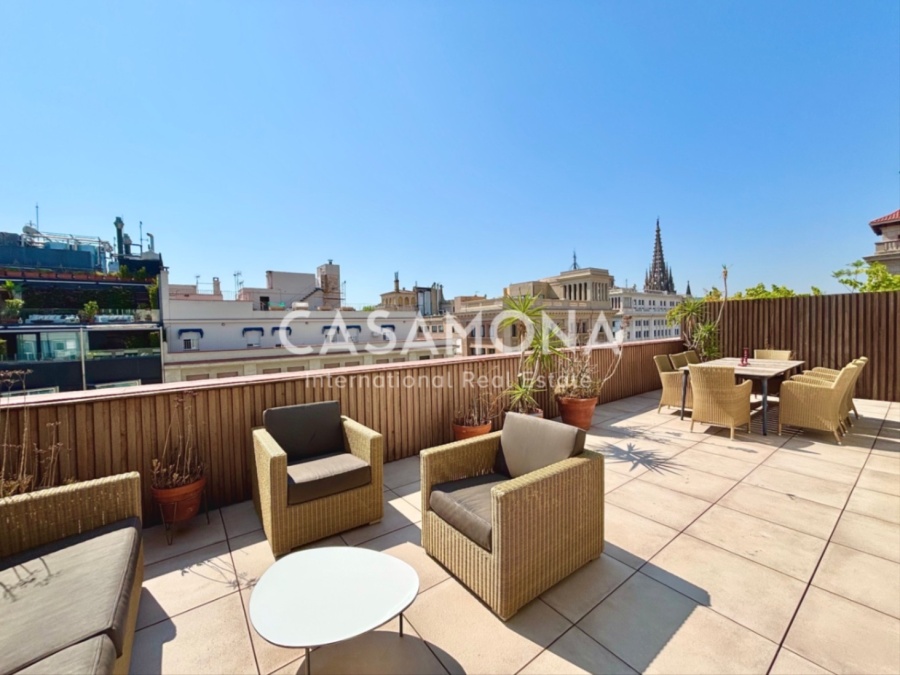 (SOLD) Pis de luxe de 3 habitacions amb terrassa privada a tocar de Via Laietana (SOLD) Pis de luxe de 3 habitacions amb terrassa privada a tocar de Via Laietana