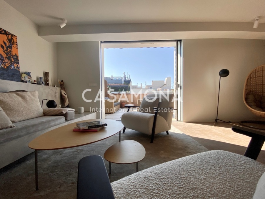 (SOLD) Appartement Haut de Gamme de 3 chambres avec un terrasse privée près de Via Laietana (SOLD) Appartement Haut de Gamme de 3 chambres avec un terrasse privée près de Via Laietana