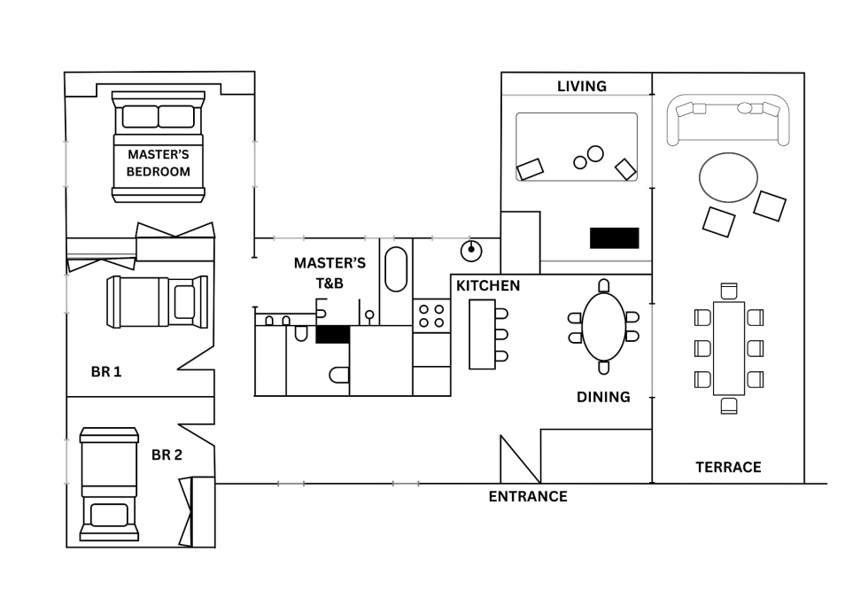 (SOLD) Pis de luxe de 3 habitacions amb terrassa privada a tocar de Via Laietana (SOLD) Pis de luxe de 3 habitacions amb terrassa privada a tocar de Via Laietana