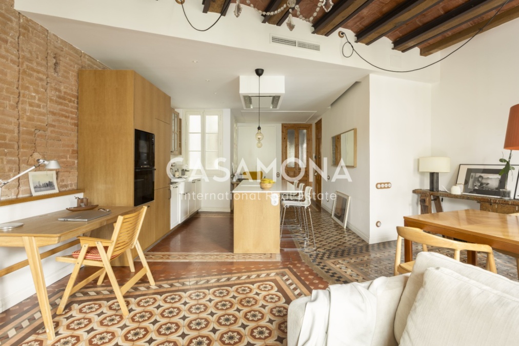 Appartement Élégant Entièrement Rénové dans l’Eixample, Alliant Détails Traditionnels et Confort Moderne Appartement Élégant Entièrement Rénové dans l’Eixample, Alliant Détails Traditionnels et Confort Moderne