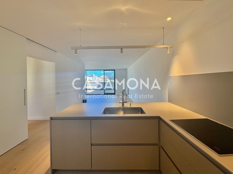 Modernes Penthouse Mit Privater Terrasse Im Herzen Von Barcelona